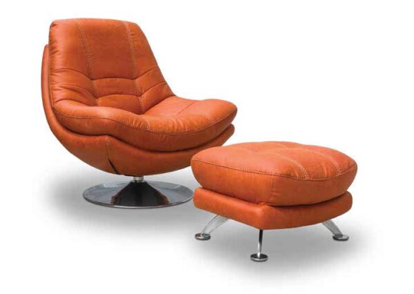 Axis Chair & Footstool Set - Image 6