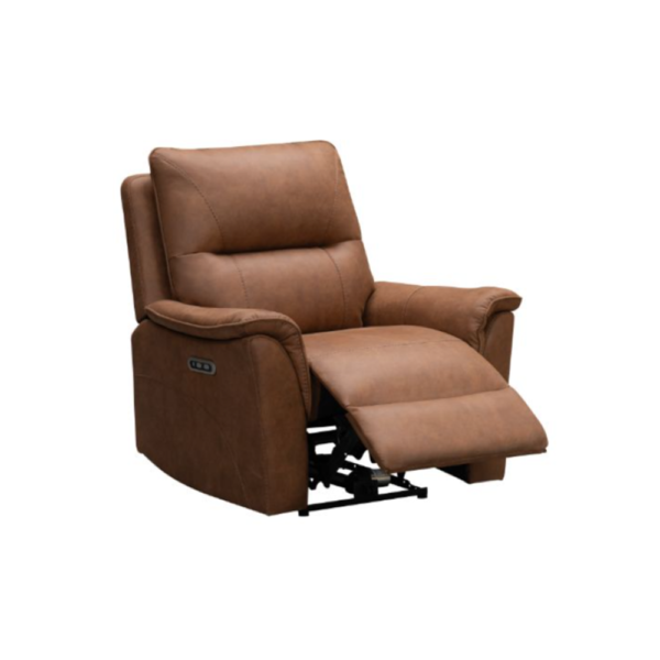 Kansas 1 Seater Manual Recliner Tan