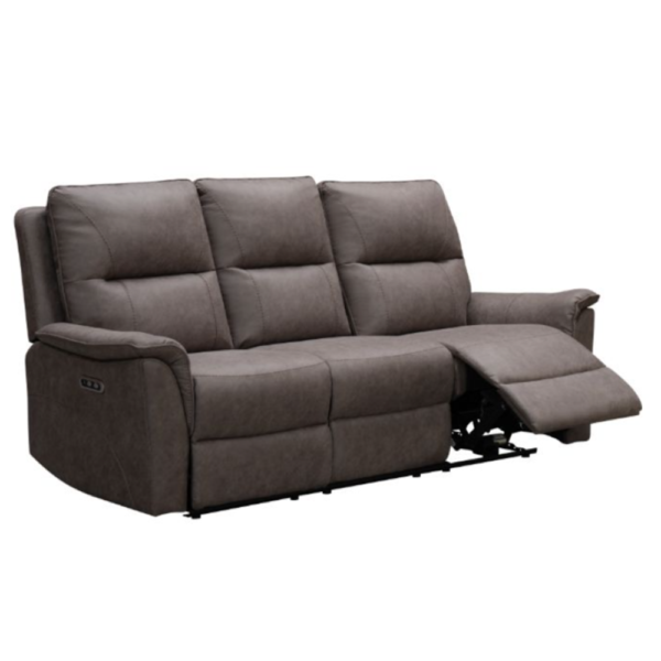 Kansas 3 Seater Power Recliner Truffle