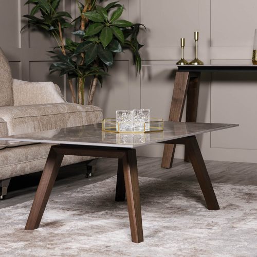 Axton Coffee Table in Latte