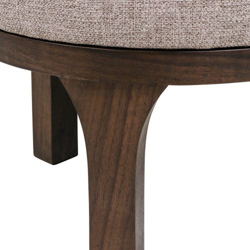 Axton Footstool in Latte