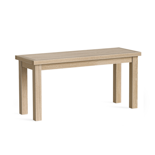 Modern Country Oak Bench