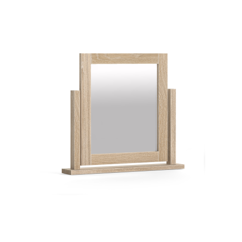 Modern Country Oak Vanity Mirror