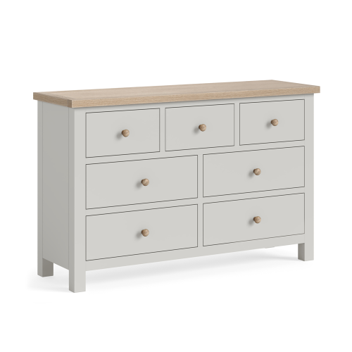Modern Country Stone Grey 3 Over 4 Chest