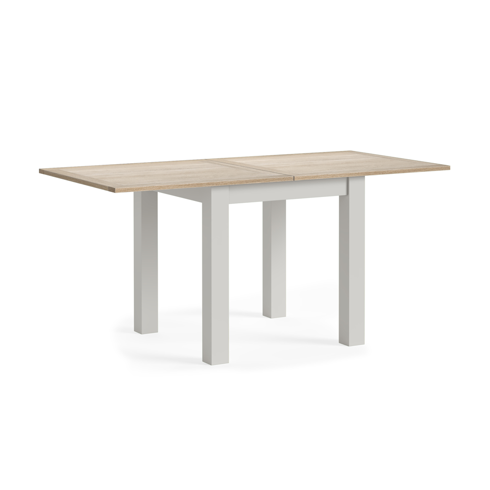 Modern Country Stone Grey Flip Top Table