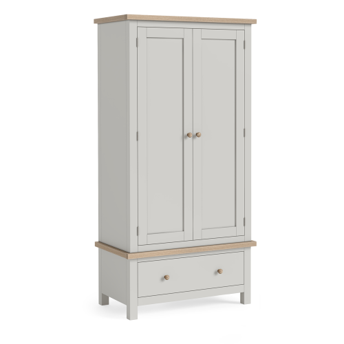 Modern Country Stone Grey Gents Wardrobe