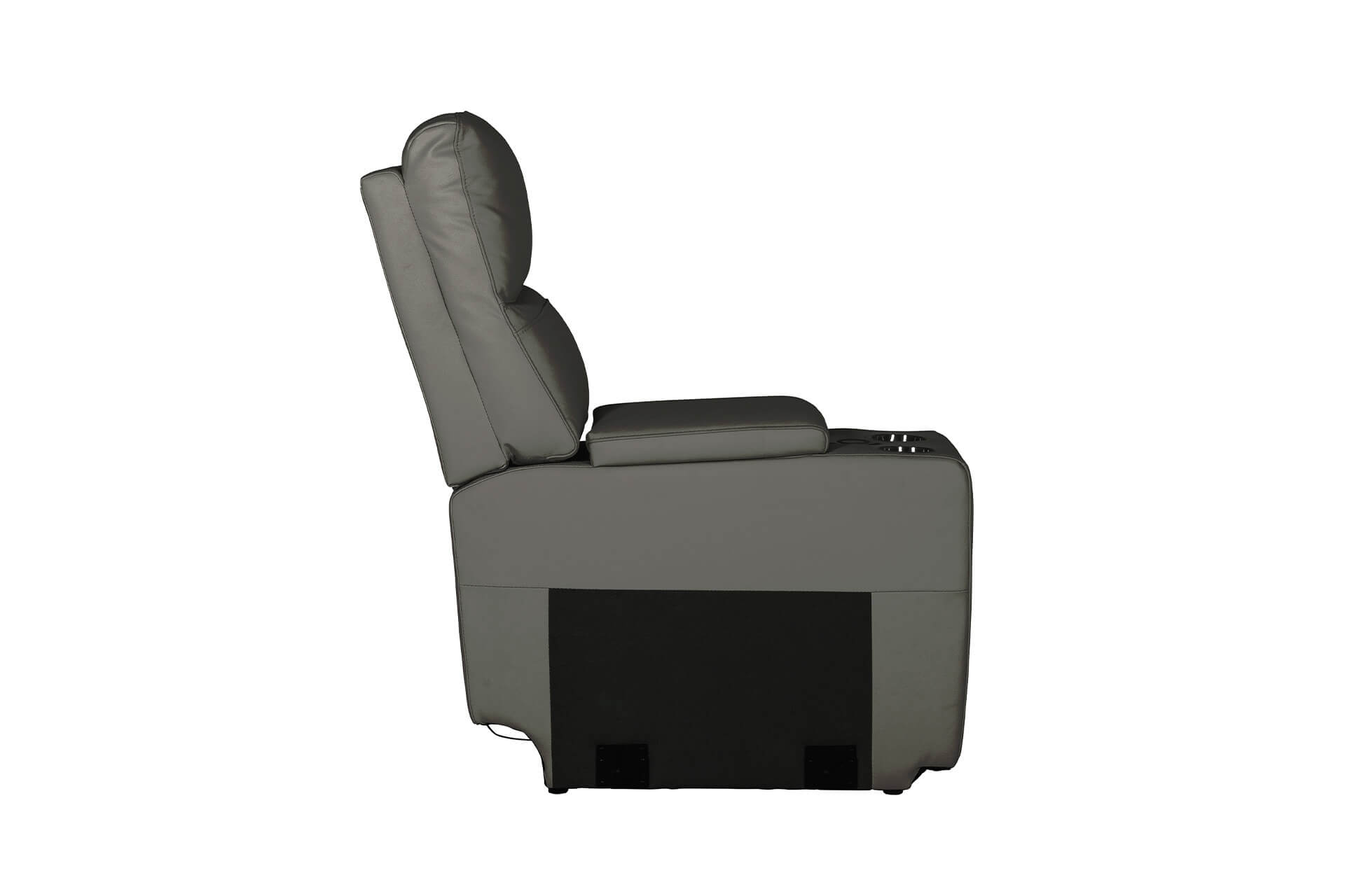 Russo Console Sectional in Ash (with USB Charger) - Image 2