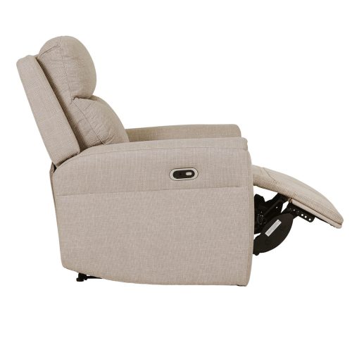 Russo 1 Seater Electric Recliner in Mushroom