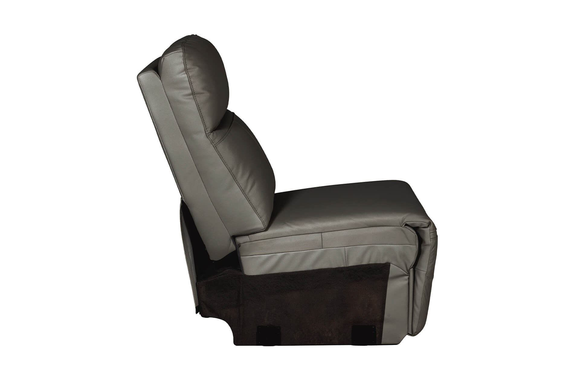Russo Armless Sectional in Ash - Image 4