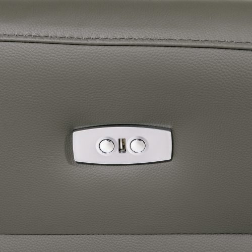 Russo 2 Seater Electric Recliner Ash