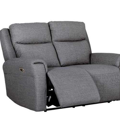 Russo 2 Seater Electric Recliner in Charcoal