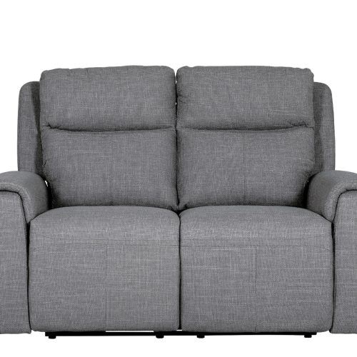 Russo 2 Seater Electric Recliner in Charcoal