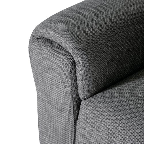 Russo 2 Seater Electric Recliner in Charcoal