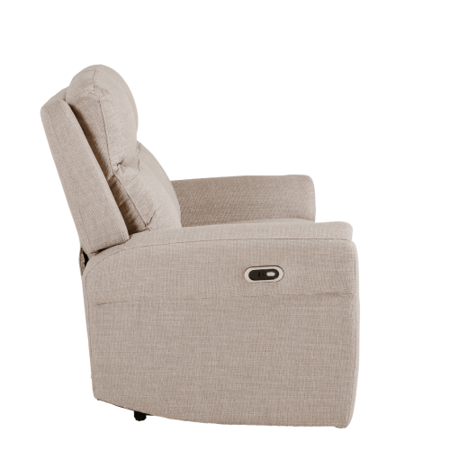 Russo 2 Seater Electric Recliner in Mushroom