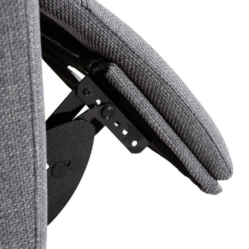 Russo 3 Seater Electric Recliner Charcoal