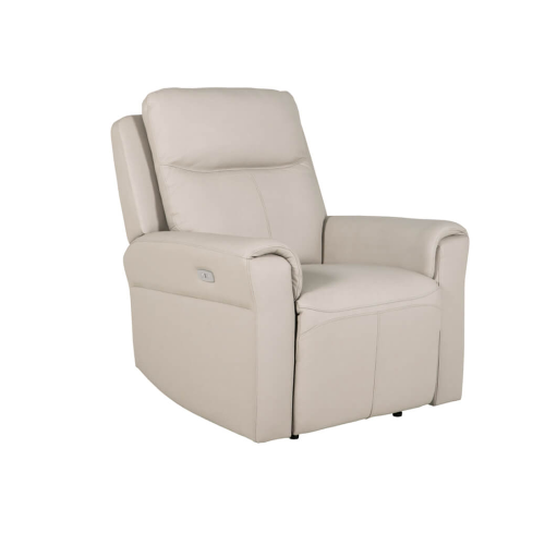 Russo 1 Seater Electric Recliner Stone