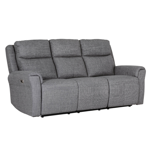 Russo 3 Seater Electric Recliner Charcoal