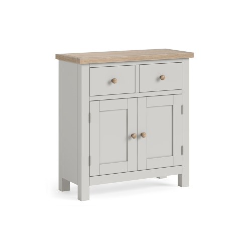 Modern Country Stone Grey Small Sideboard