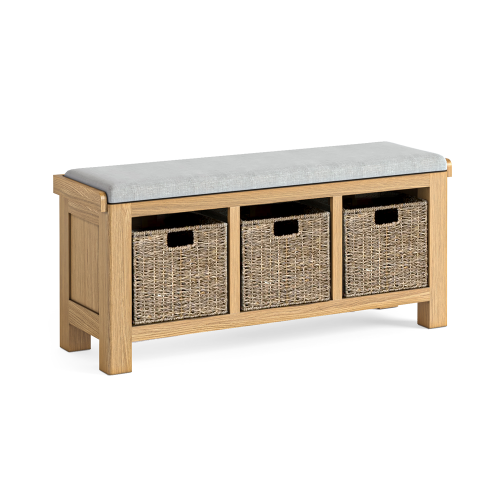 Normandy Storage Bench Beige