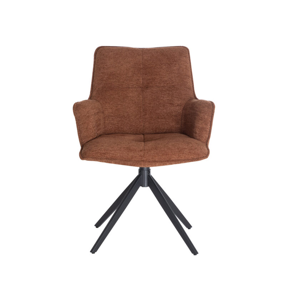 Jacob Dining Chair Tan Fabric