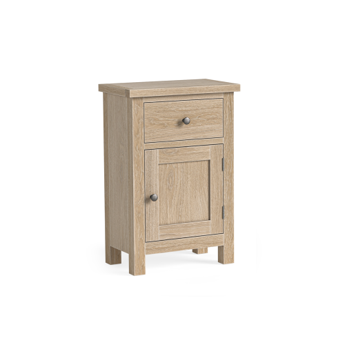 Modern Country Oak Telephone Cupboard