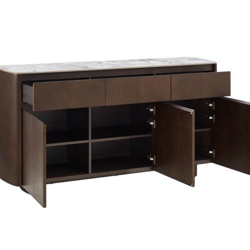 Vanosa Sideboard in Brown