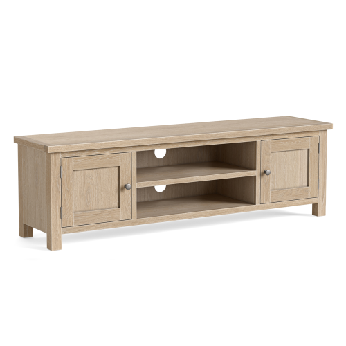 Modern Country Oak Extra Large TV Unit